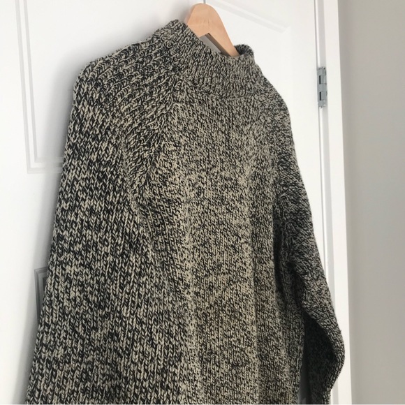 British 100% Wool Vintage Peter Storm Fisherman Knit Sweater, Unisex Size M - Picture 10 of 16